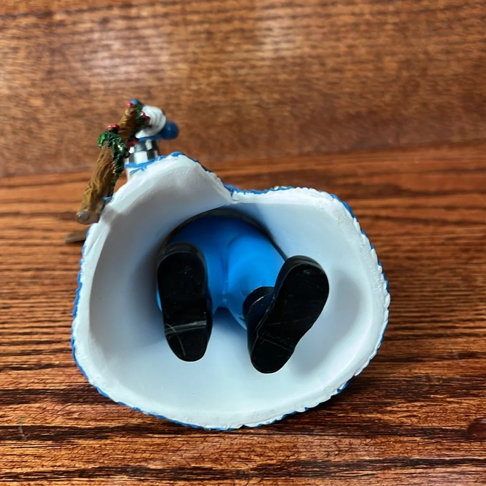 Ashton Drake Blue Joy Santa's Feathered Friends Ornament Collection